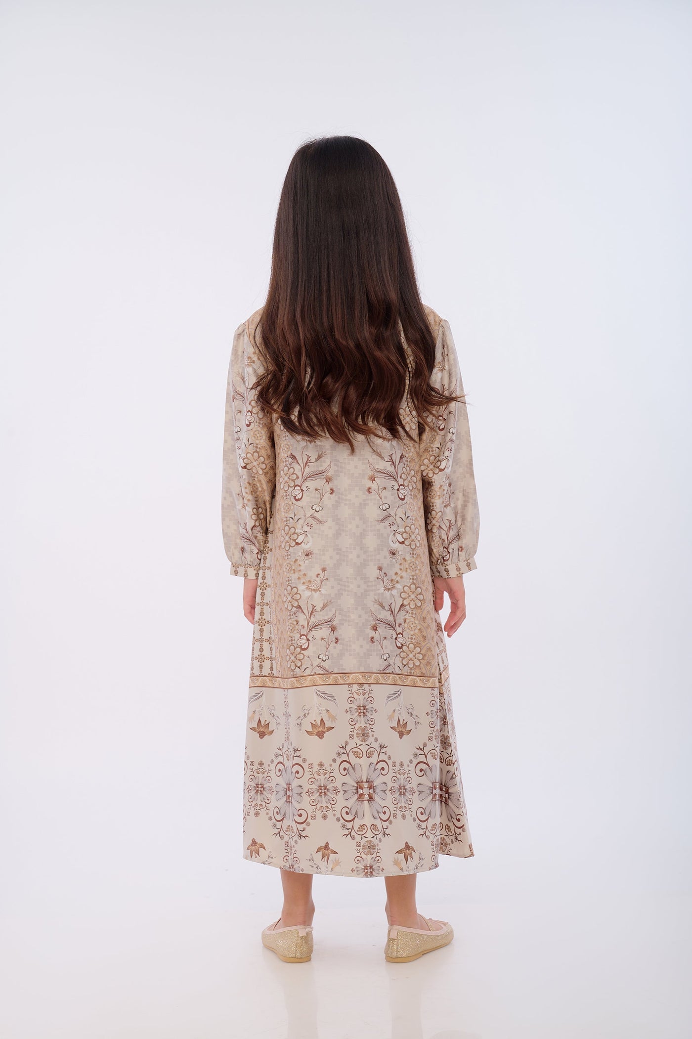 BIA by Zaskia Mecca - Yalina Grey Dress Anak - Silk Road Expedition - Samarkand Edition - Free Box