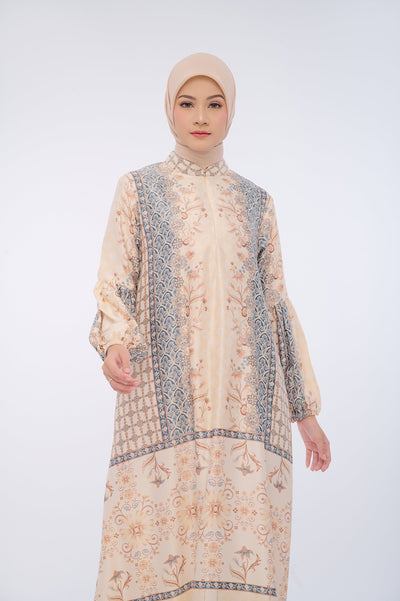 BIA Feat Revalina S Temat - Yelena Beige Dress - Silk Road Expedition - Samarkand Edition - Free Box