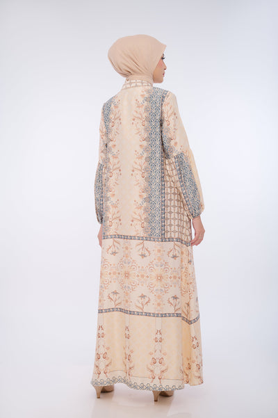 BIA Feat Revalina S Temat - Yelena Beige Dress - Silk Road Expedition - Samarkand Edition - Free Box