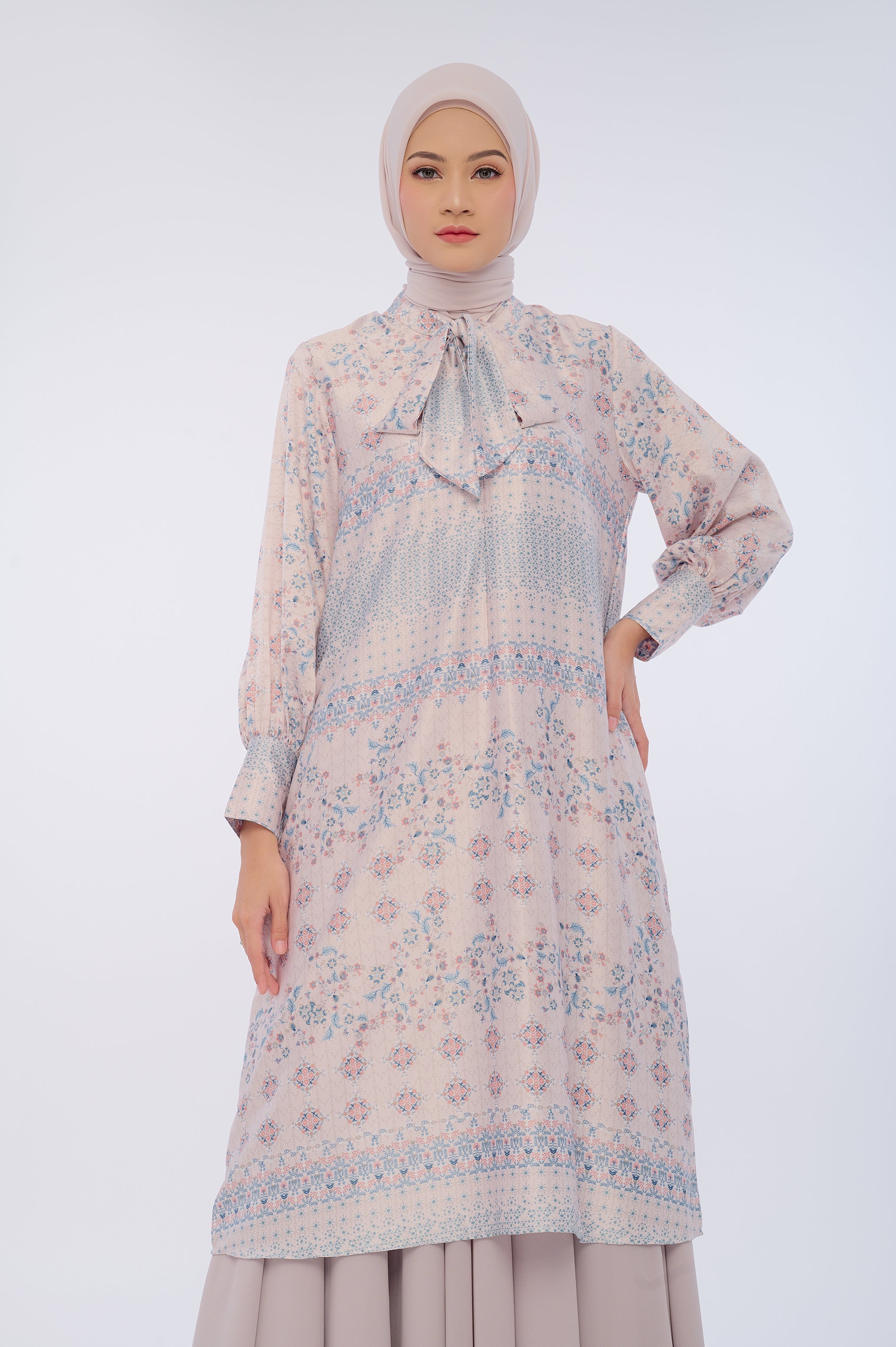 BIA by Zaskia Mecca - Yuliana Midi Dress - Silk Road Expedition - Isfahan Edition - Free Box