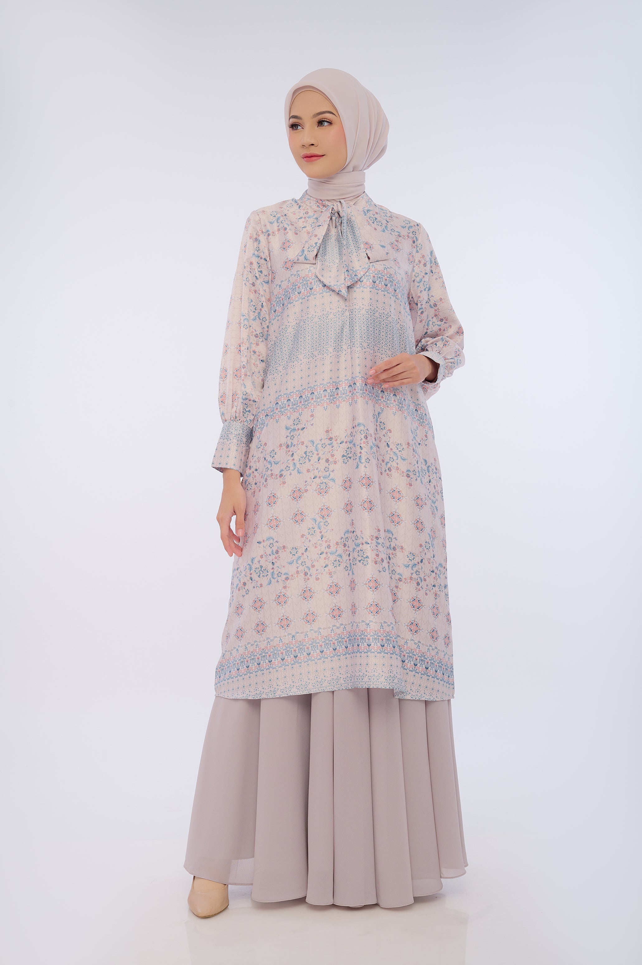 BIA by Zaskia Mecca - Yuliana Midi Dress - Silk Road Expedition - Isfahan Edition - Free Box